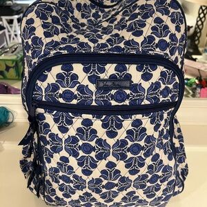Vera Bradley Blue Floral Women's Backpack